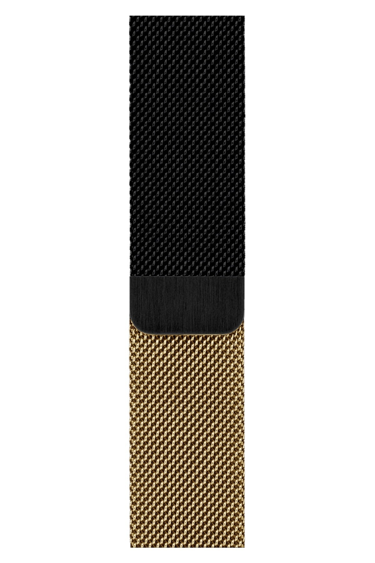 Apple Watch Uyumlu Metal Milano Loop Altın Gece