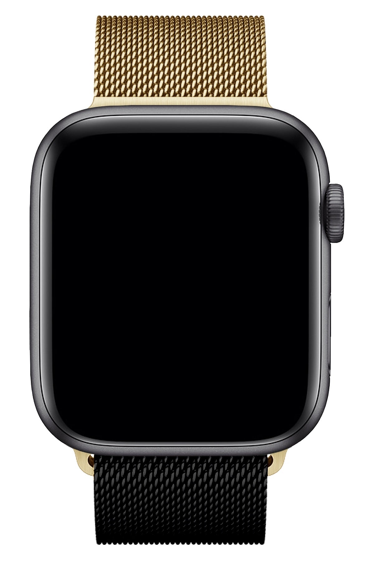 Apple Watch Uyumlu Metal Milano Loop Altın Gece