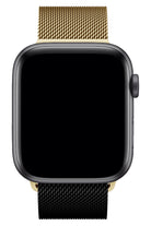Apple Watch Uyumlu Metal Milano Loop Altın Gece