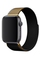 Apple Watch Uyumlu Metal Milano Loop Altın Gece