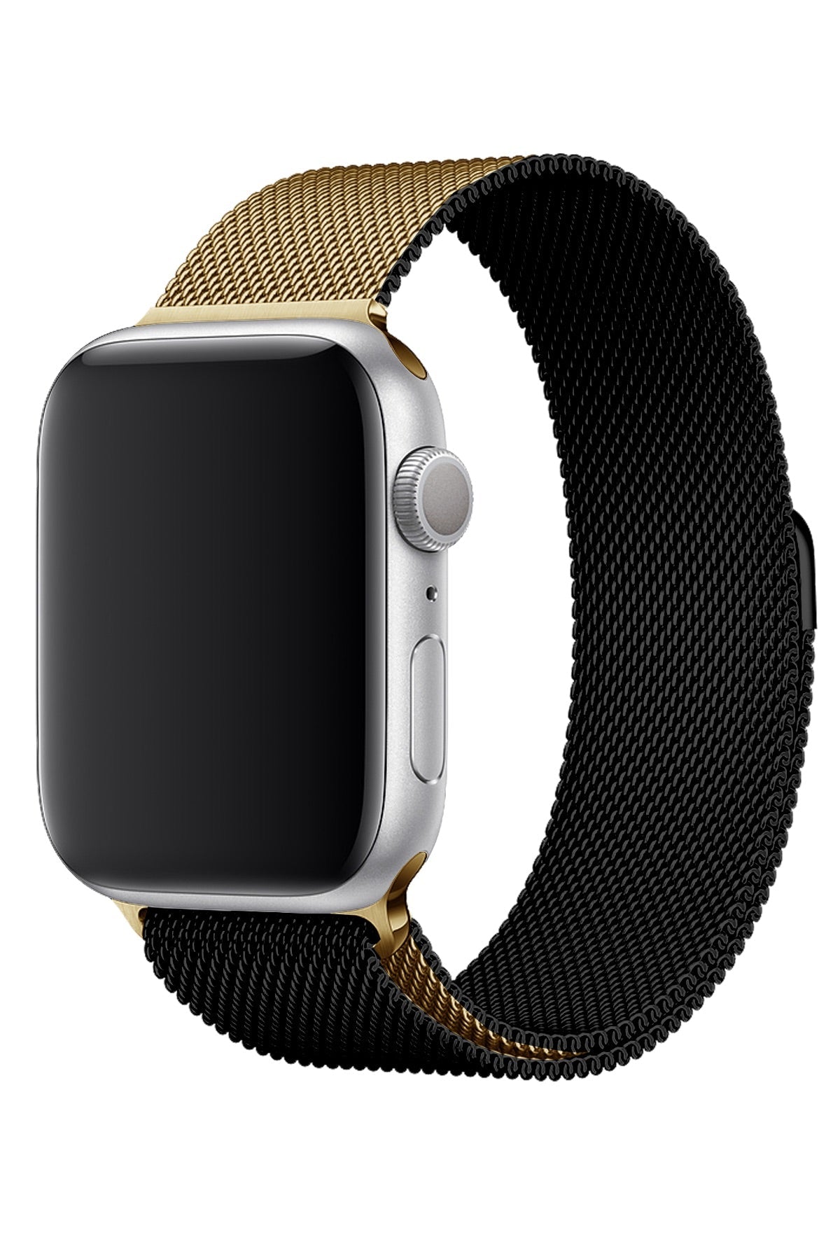 Apple Watch Uyumlu Metal Milano Loop Altın Gece