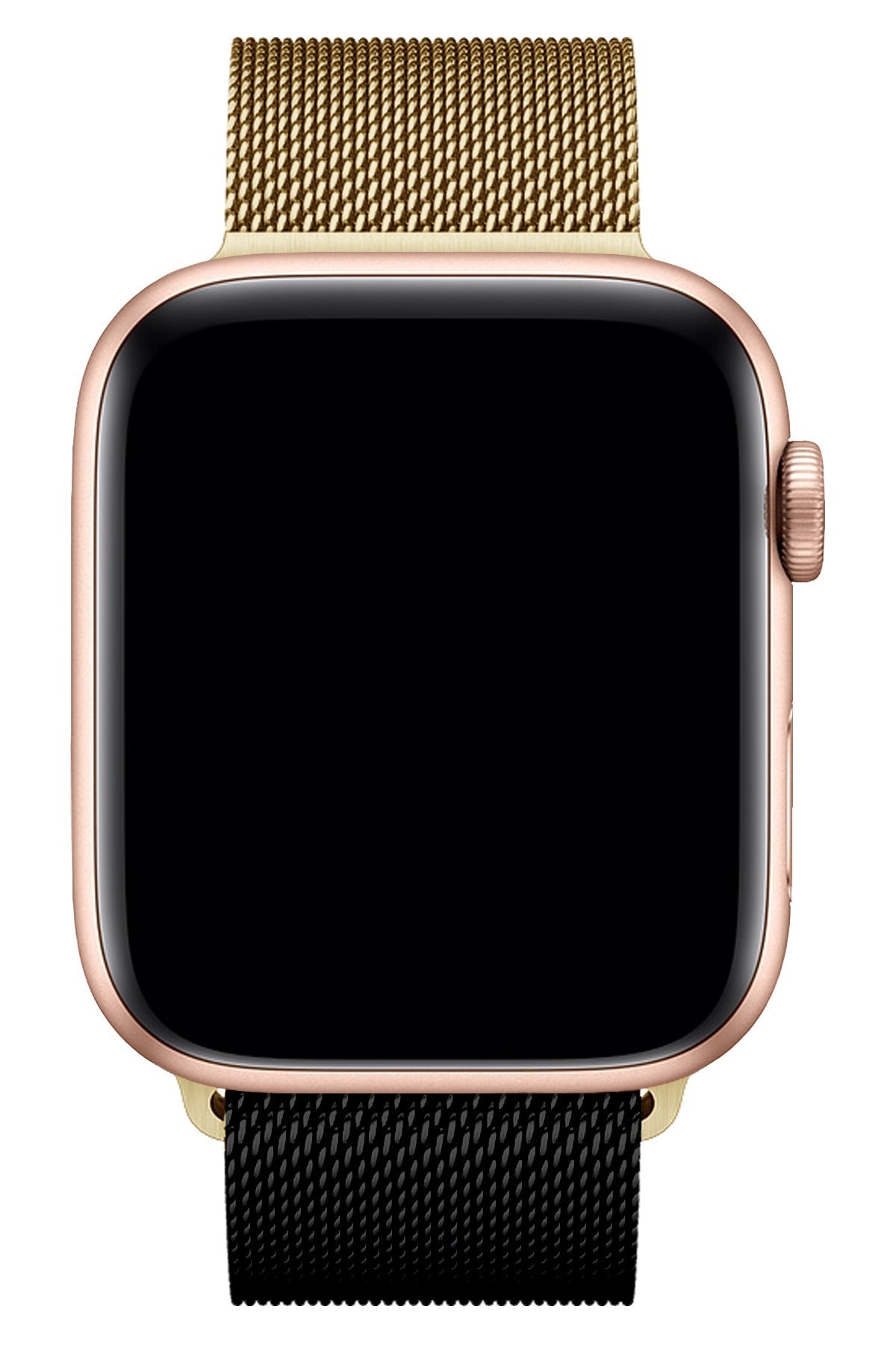 Apple Watch Uyumlu Metal Milano Loop Altın Gece