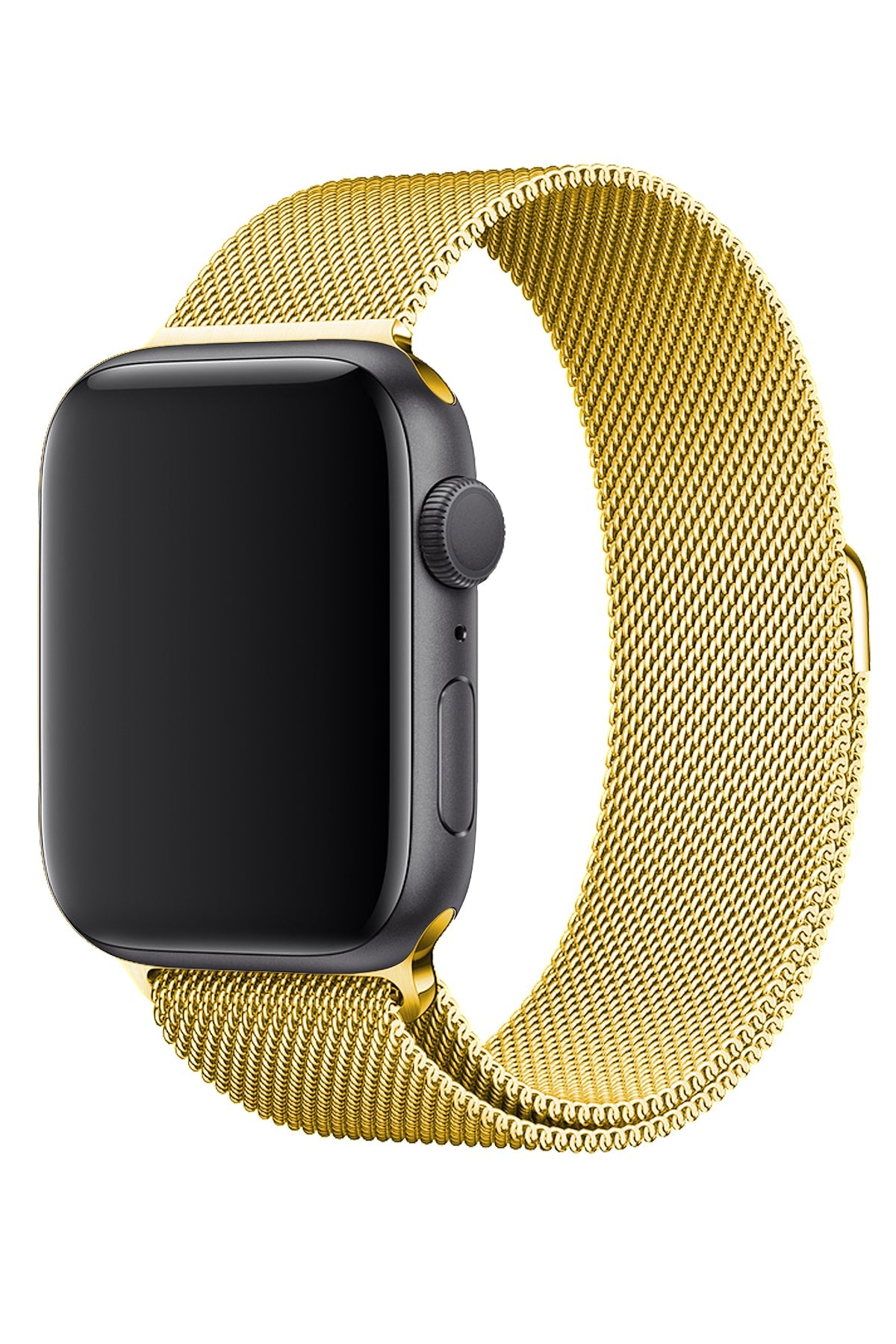 Apple Watch Uyumlu Metal Milano Loop Altın
