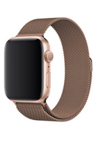 Apple Watch Uyumlu Metal Milano Loop Bronz