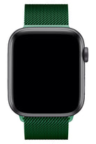 Apple Watch Uyumlu Metal Milano Loop Cam Yeşil
