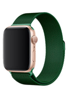 Apple Watch Uyumlu Metal Milano Loop Cam Yeşil
