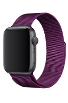 Apple Watch Uyumlu Metal Milano Loop Fuşya