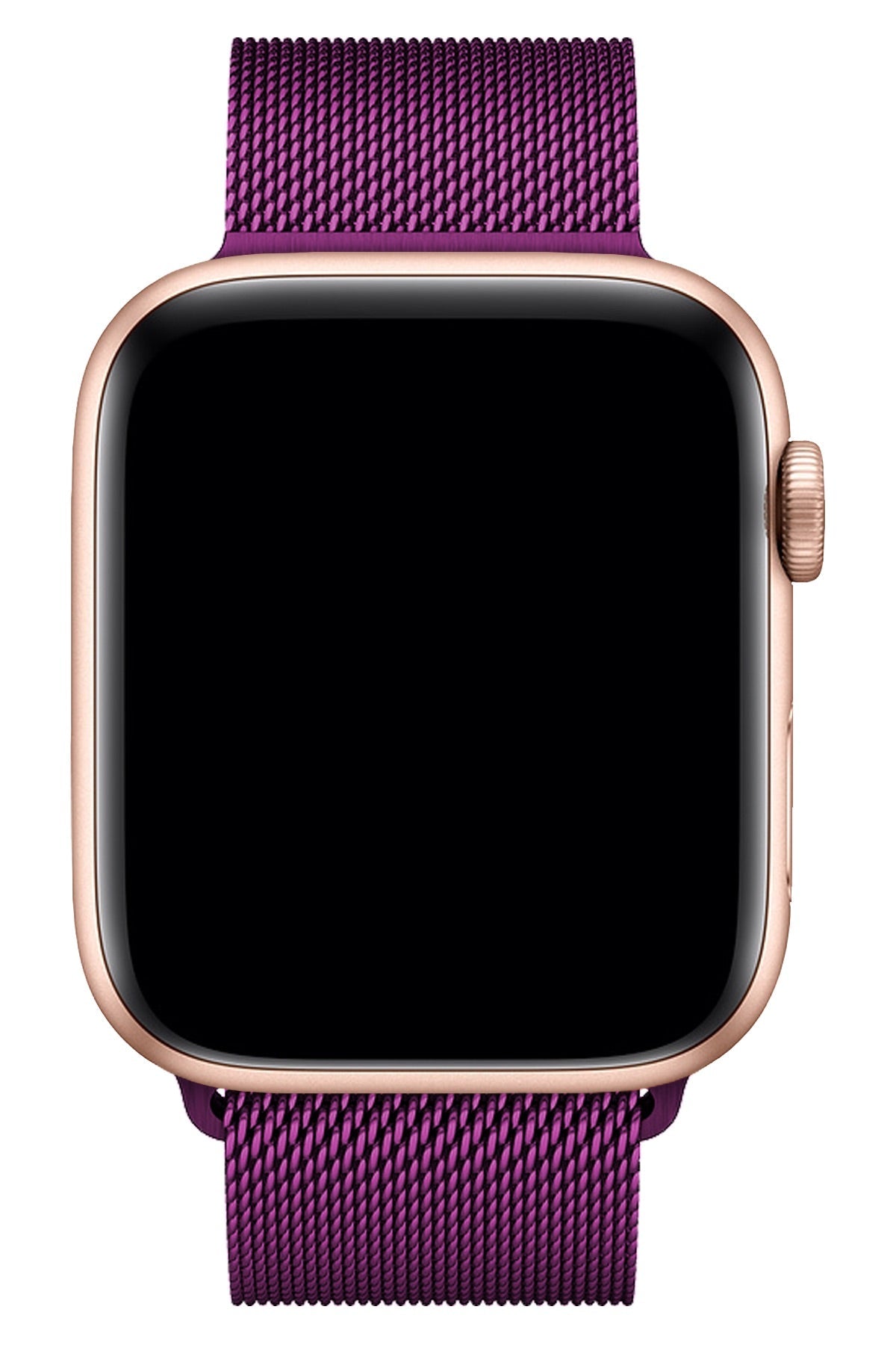 Apple Watch Uyumlu Metal Milano Loop Fuşya