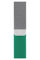 Apple Watch Uyumlu Metal Milano Loop Gümüş Nane