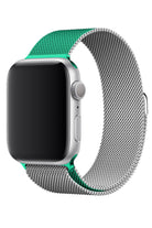 Apple Watch Uyumlu Metal Milano Loop Gümüş Nane