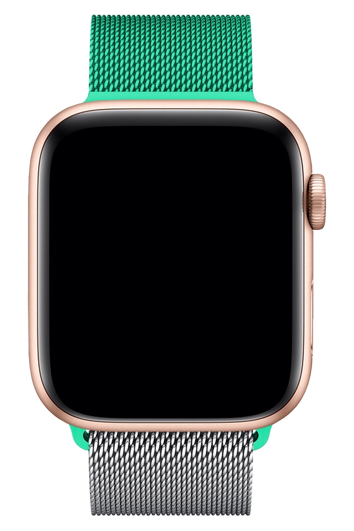 Apple Watch Uyumlu Metal Milano Loop Gümüş Nane
