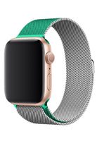 Apple Watch Uyumlu Metal Milano Loop Gümüş Nane
