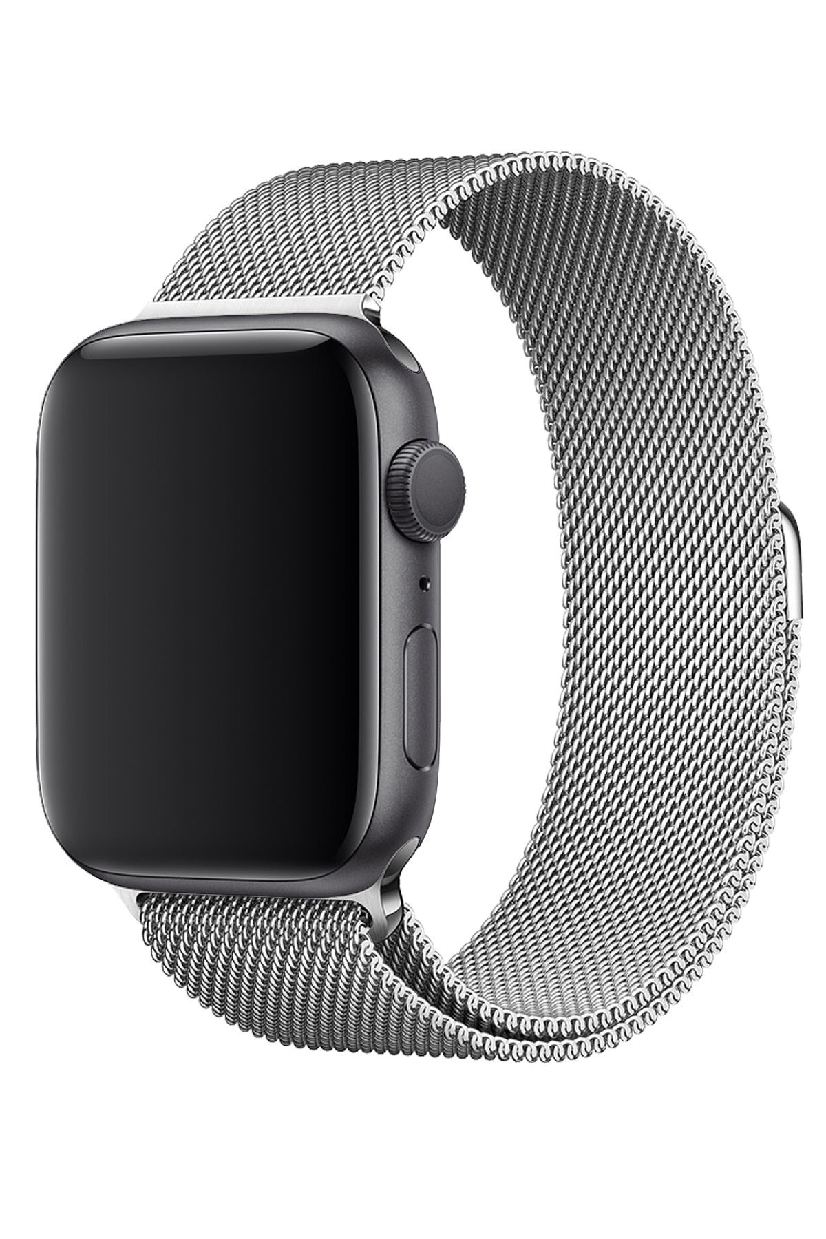 Apple Watch Uyumlu Metal Milano Loop Gümüş