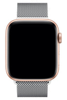 Apple Watch Uyumlu Metal Milano Loop Gümüş