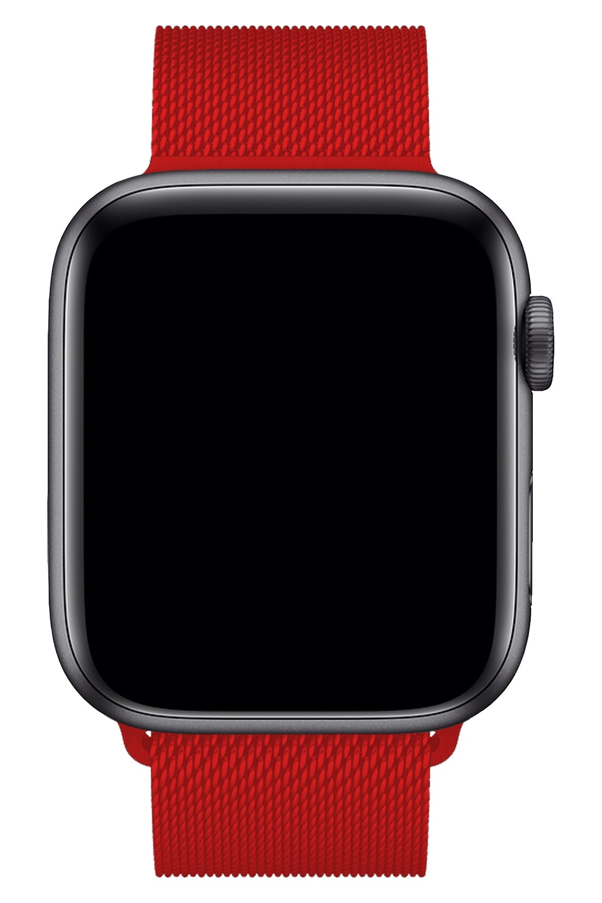 Apple Watch Uyumlu Metal Milano Loop Kırmızı