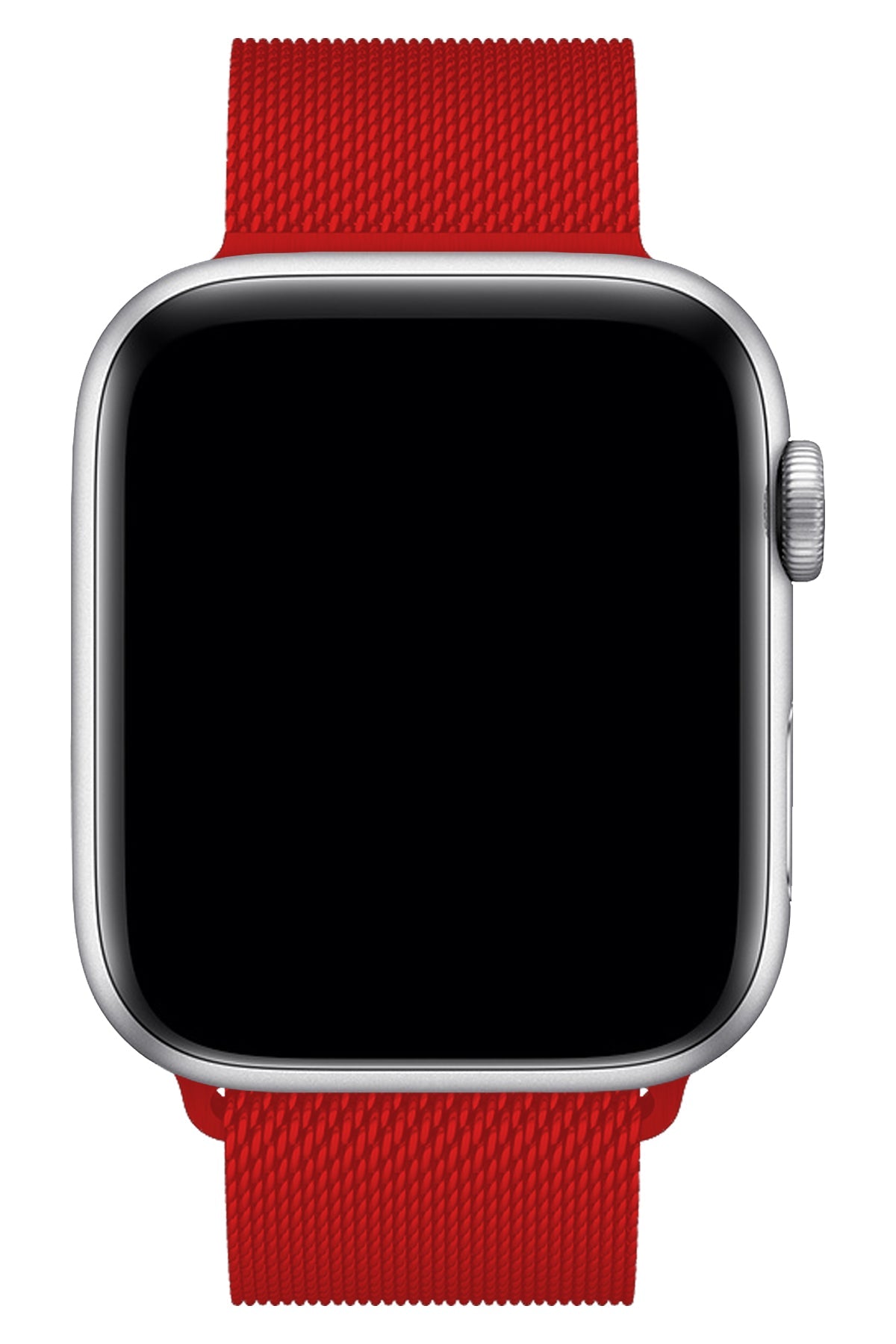 Apple Watch Uyumlu Metal Milano Loop Kırmızı