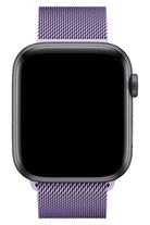Apple Watch Uyumlu Metal Milano Loop Lila