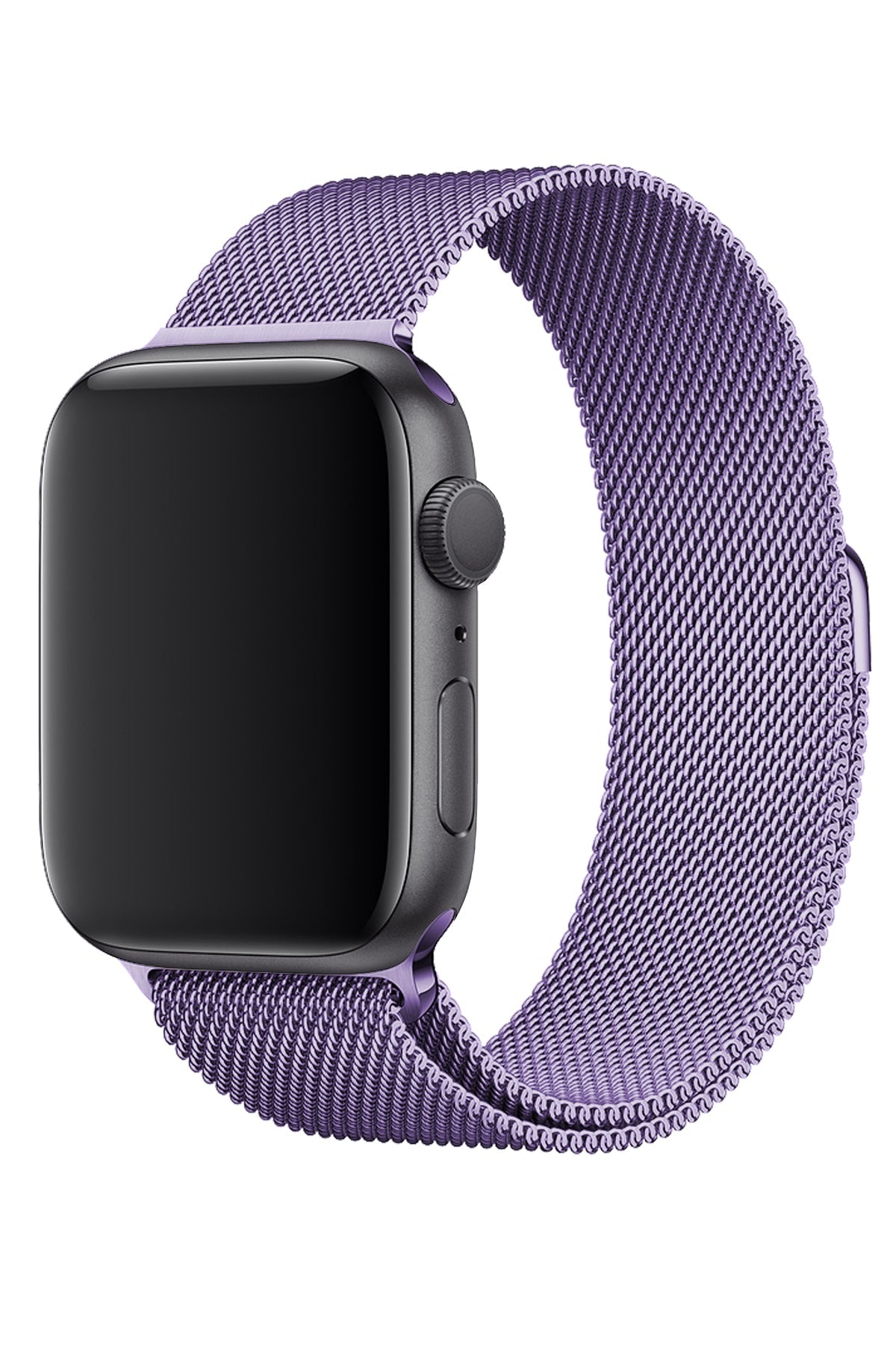 Apple Watch Uyumlu Metal Milano Loop Lila