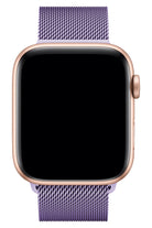 Apple Watch Uyumlu Metal Milano Loop Lila
