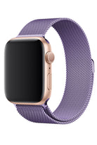 Apple Watch Uyumlu Metal Milano Loop Lila
