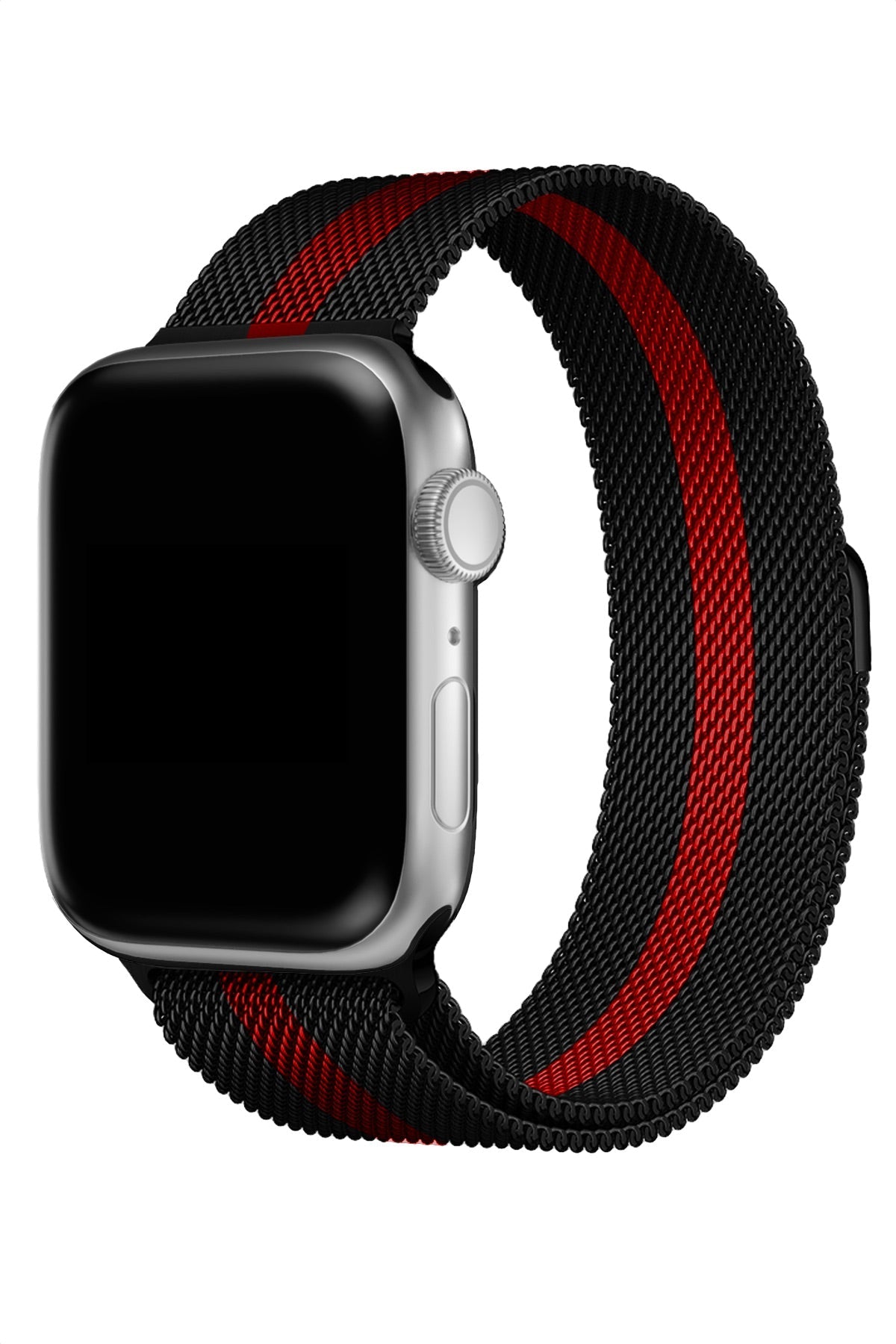 Apple Watch Uyumlu Metal Milano Loop Racing Red