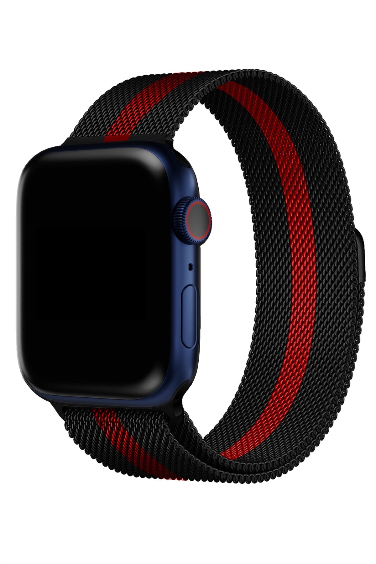 Apple Watch Uyumlu Metal Milano Loop Racing Red
