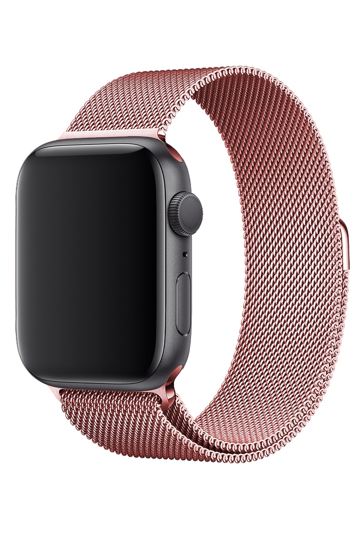Apple Watch Uyumlu Metal Milano Loop Rose Gold