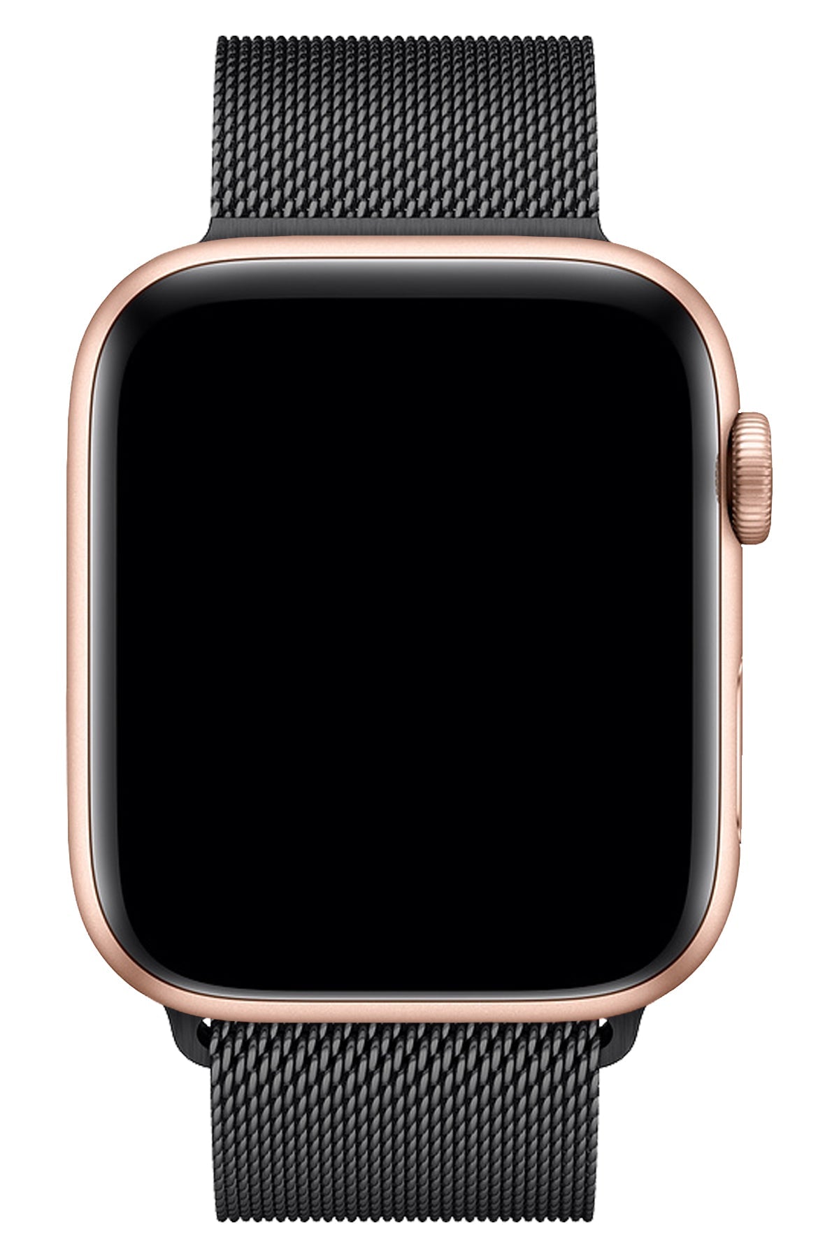 Apple Watch Uyumlu Metal Milano Loop Siyah