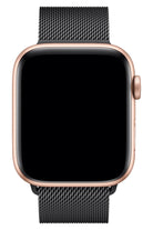 Apple Watch Uyumlu Metal Milano Loop Siyah