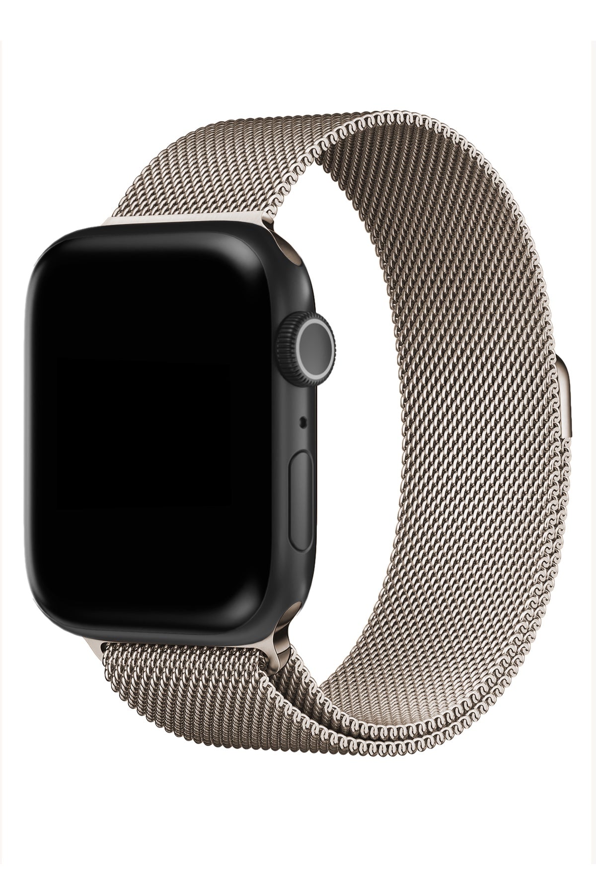 Apple Watch Uyumlu Metal Milano Loop Starlight