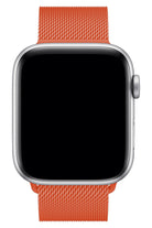 Apple Watch Uyumlu Metal Milano Loop Turuncu