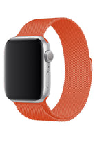 Apple Watch Uyumlu Metal Milano Loop Turuncu