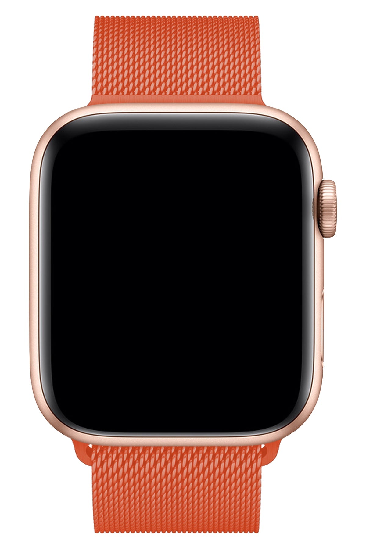 Apple Watch Uyumlu Metal Milano Loop Turuncu