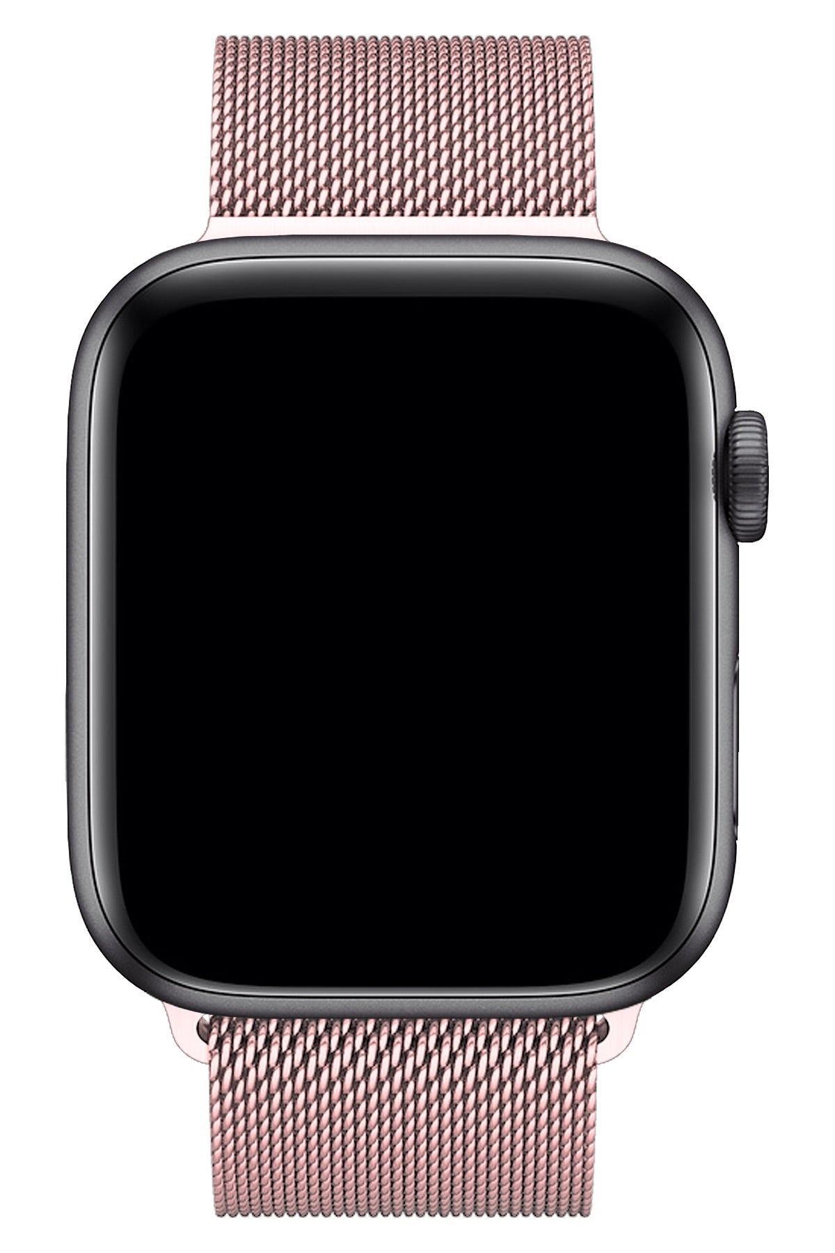 Apple Watch Uyumlu Metal Milano Loop Kum Pembe