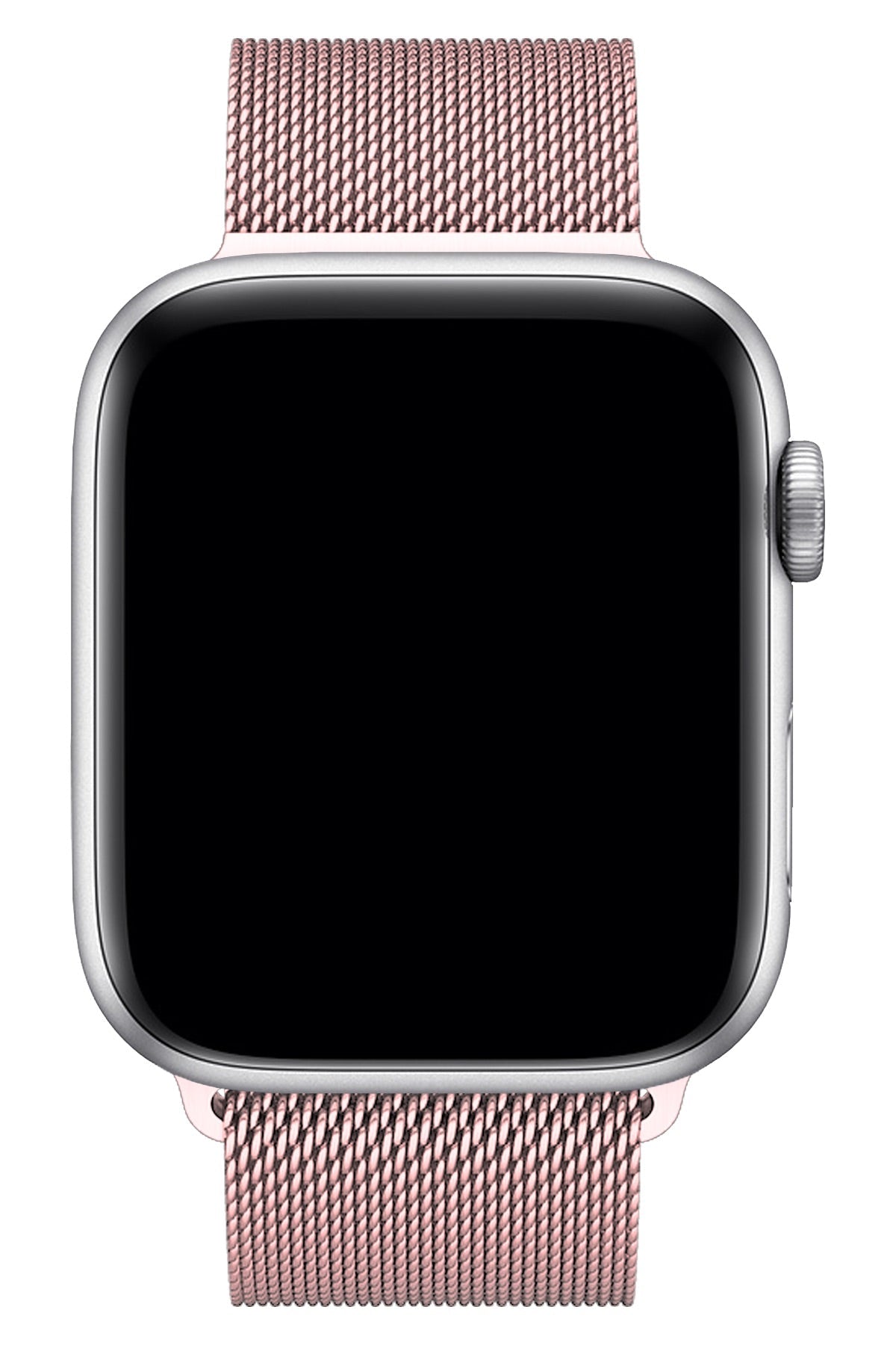 Apple Watch Uyumlu Metal Milano Loop Kum Pembe