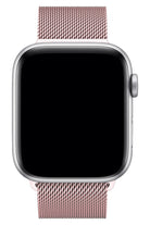 Apple Watch Uyumlu Metal Milano Loop Kum Pembe