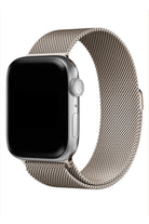 Apple Watch Uyumlu Metal Milano Loop Starlight