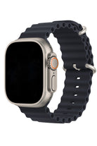 Apple Watch Uyumlu Ocean Silikon Kordon Midnight