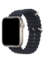 Apple Watch Uyumlu Ocean Silikon Kordon Midnight