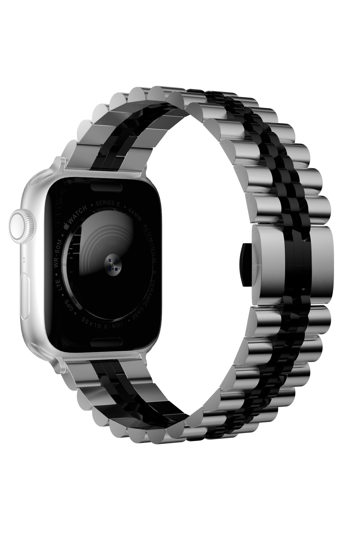 Apple Watch Uyumlu Olexi Çelik Loop Kordon Moonstone