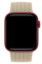 Apple Watch Uyumlu Örgü Loop Kordon Beige