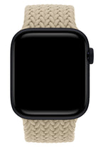 Apple Watch Uyumlu Örgü Loop Kordon Beige