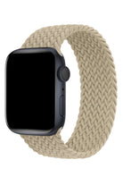 Apple Watch Uyumlu Örgü Loop Kordon Beige