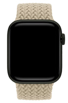 Apple Watch Uyumlu Örgü Loop Kordon Beige
