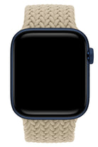 Apple Watch Uyumlu Örgü Loop Kordon Beige