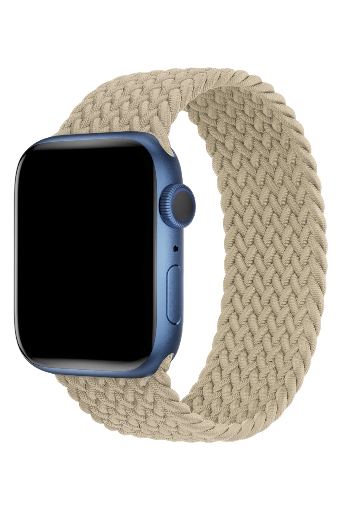 Apple Watch Uyumlu Örgü Loop Kordon Beige