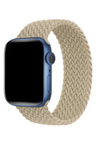 Apple Watch Uyumlu Örgü Loop Kordon Beige