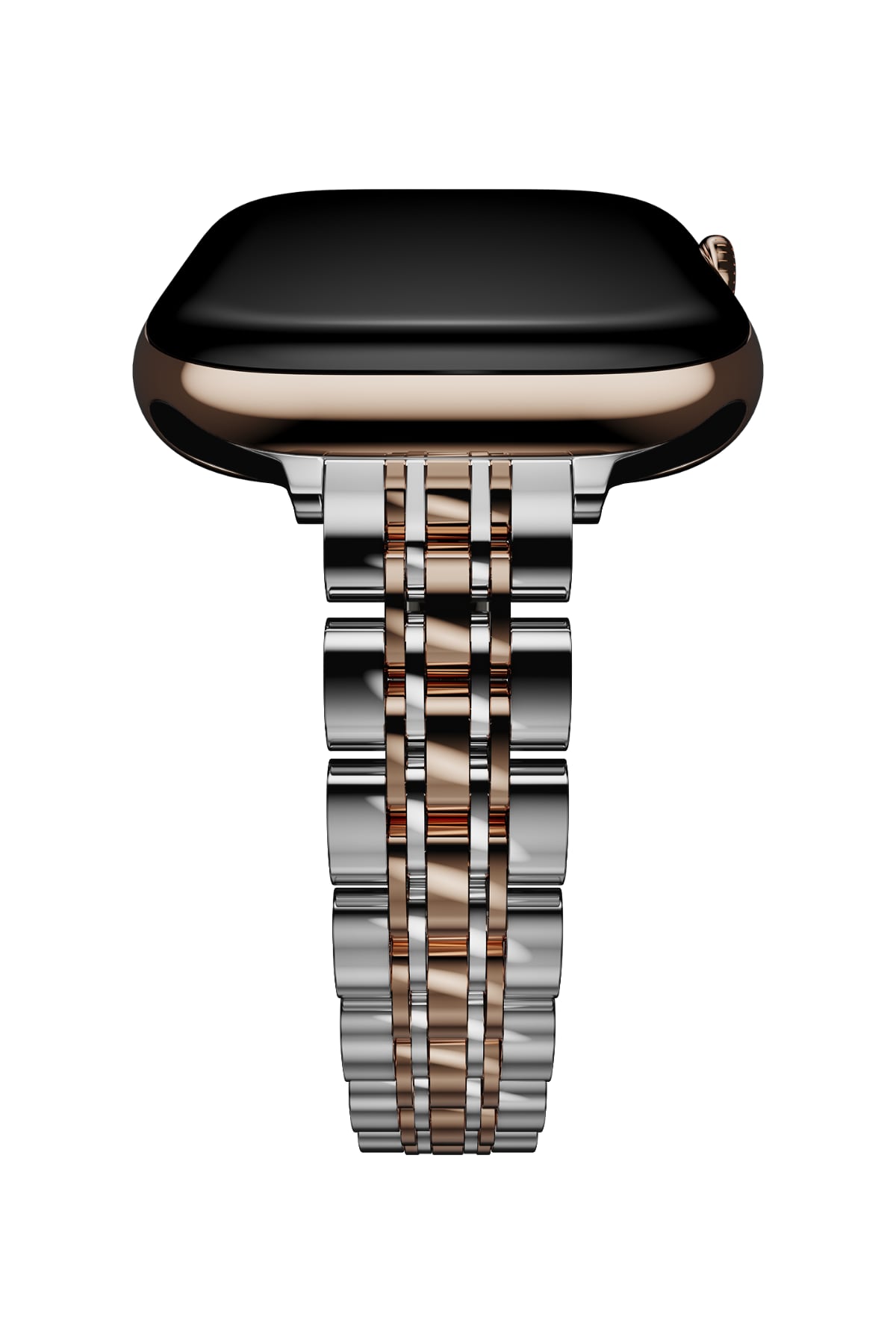 Apple Watch Uyumlu Elegance Çelik Kordon Noctura