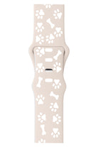 Apple Watch Uyumlu Patimood Silikon Kordon Creamtail