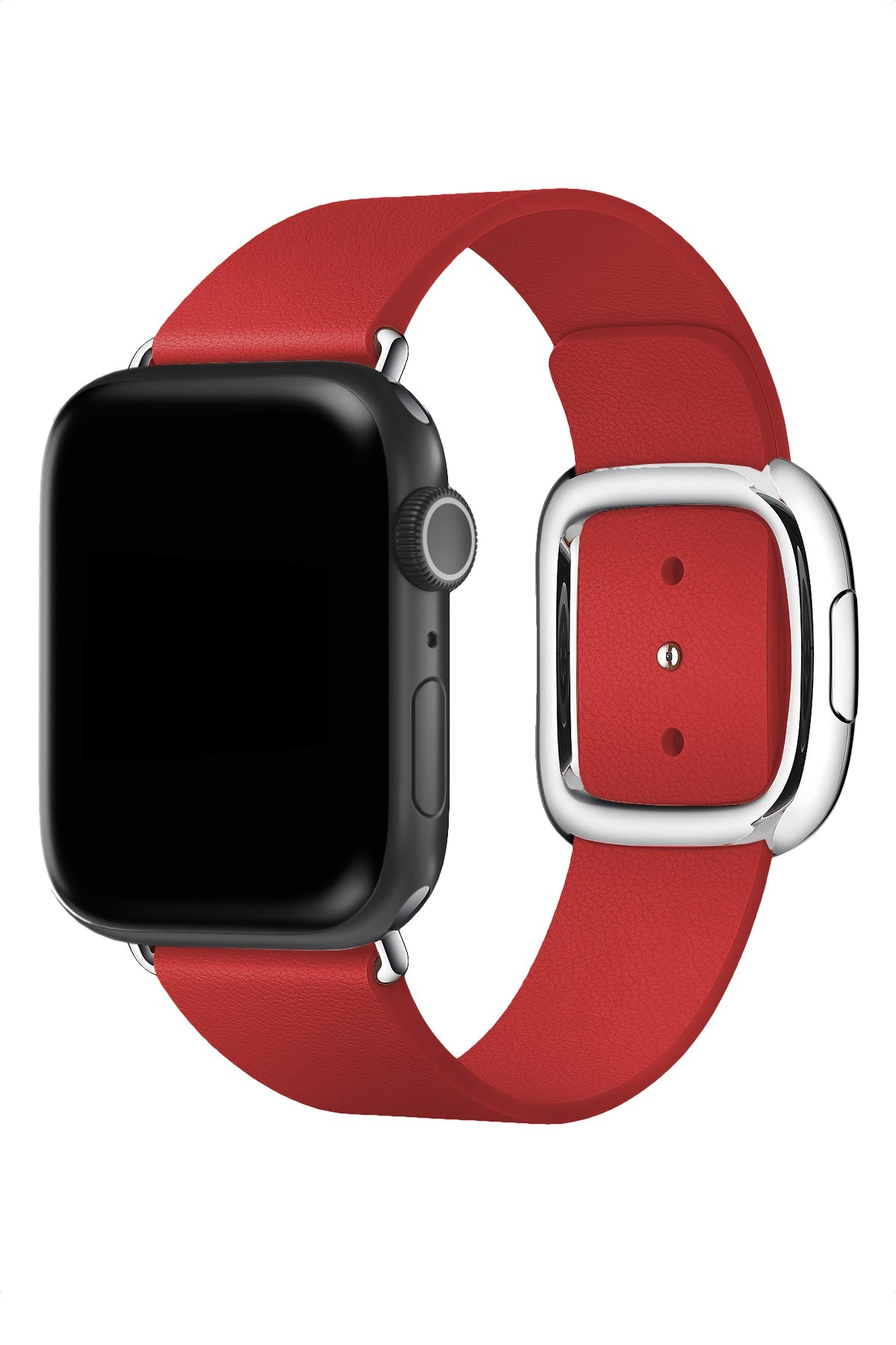 Apple Watch Uyumlu Radius Deri Loop Kordon Alizarin
